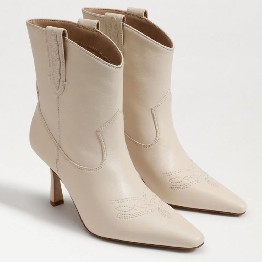 Sam Edelman “Moe” Stiletto Western Cowgirl Boots A14‎